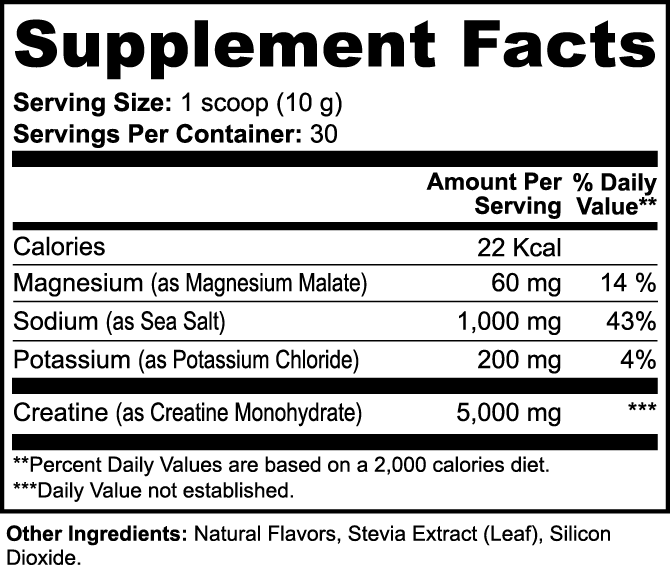 MINKA Daily Foundation - Creatine + Electrolytes